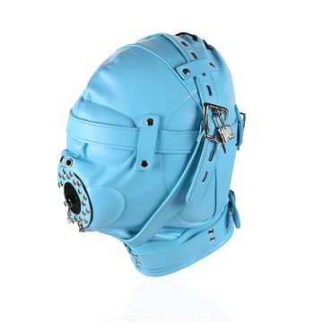 Sensory Deprivation Hood with Open Mouth / Bondage Sex Toys for Couples - EVE's SECRETS